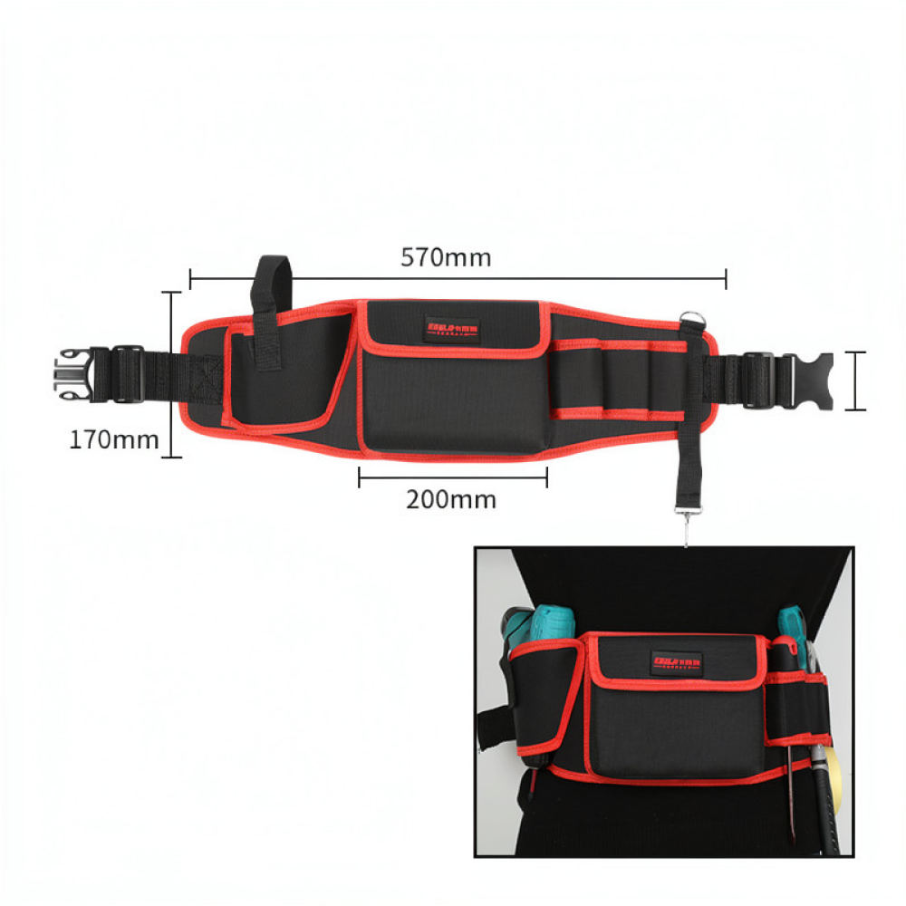 Wear Resistant Tool Belt Pouch - Heavy Equipment Electrician 评论和价格